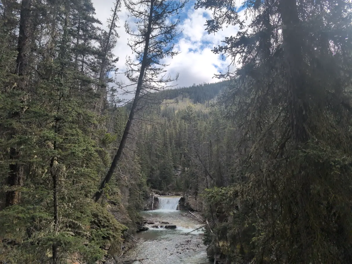 Johnston Canyon proper